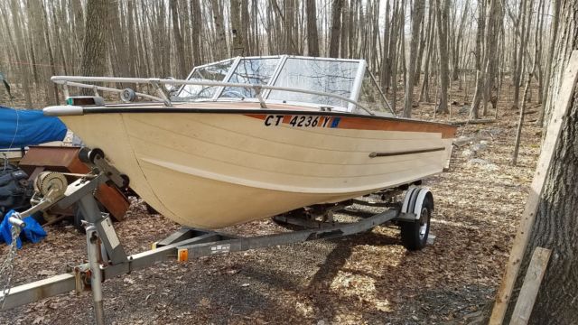 1975 Starcraft Holiday 18 Aluminum 135 Hp Evinrude Ez Loader Parts Motor For Sale In Andover Connecticut United States