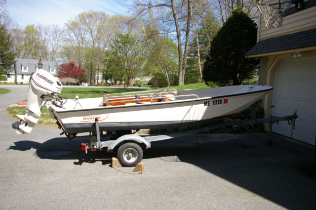 Classic 13' Boston Whaler, New Mahogany. Trailer Incl. for sale in North Andover, Massachusetts 13 Foot Boston Whaler Trailer For Sale
