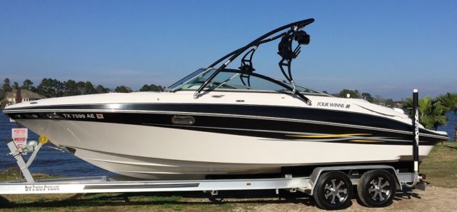Four Winns 260 Horizon Ski Wakeboat With Volvo Penta 8 1 Liter And New Trailer For Sale In Montgomery Texas United States