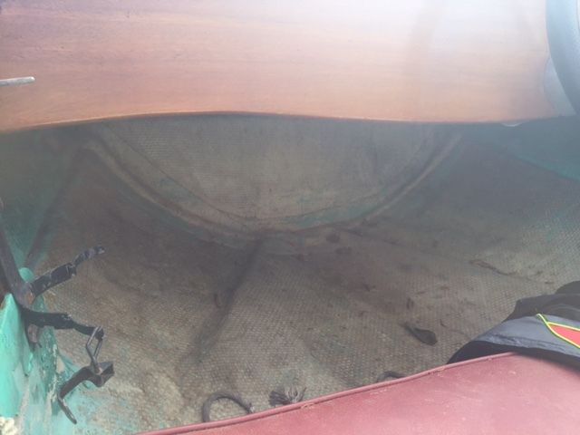 1956 Evinrude Lark III Run About