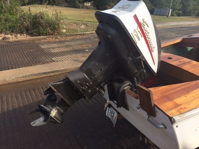 1956 Evinrude Lark III Run About