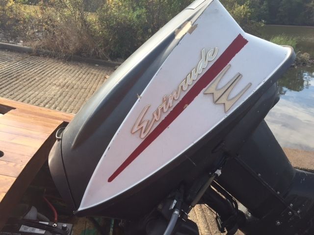 1956 Evinrude Lark III Run About