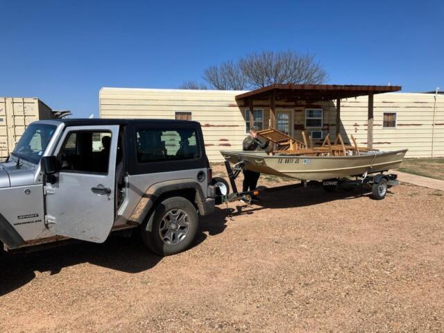 1974 Lowe Jon 16ft Boat --