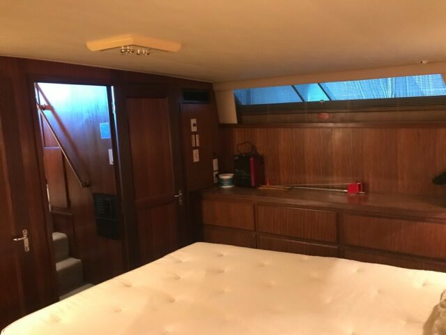 1987 Hatteras Double Cabin Motor Yacht Aft Cabin