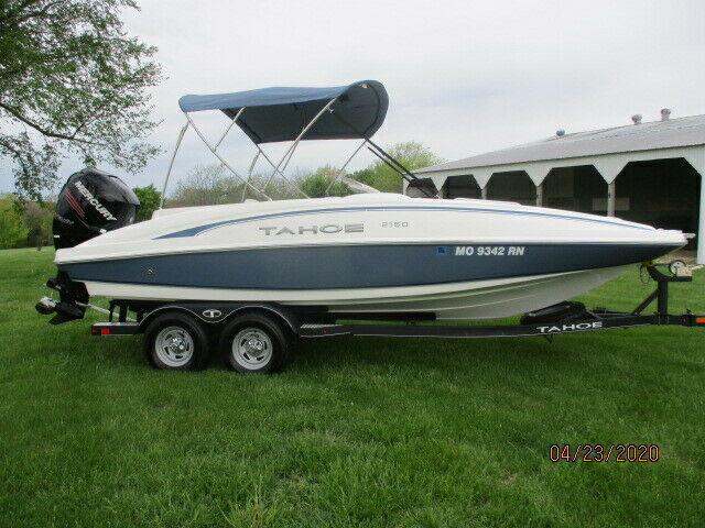 2018 TAHOE 2150 DECK BOAT W/200HP MERCURY, TRAILER AND COVER INCLUDED***OBO*** DECK BOAT