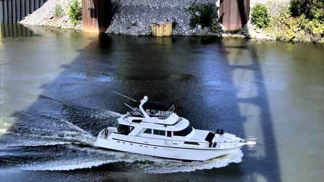 1979 Hatteras Cockpit Motoryacht