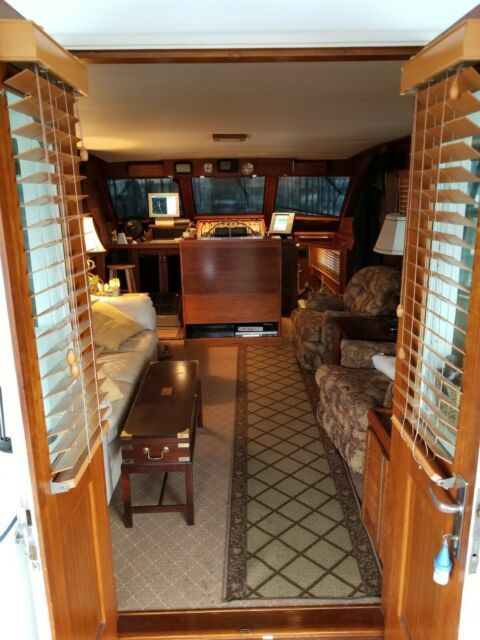 1979 Hatteras Cockpit Motoryacht