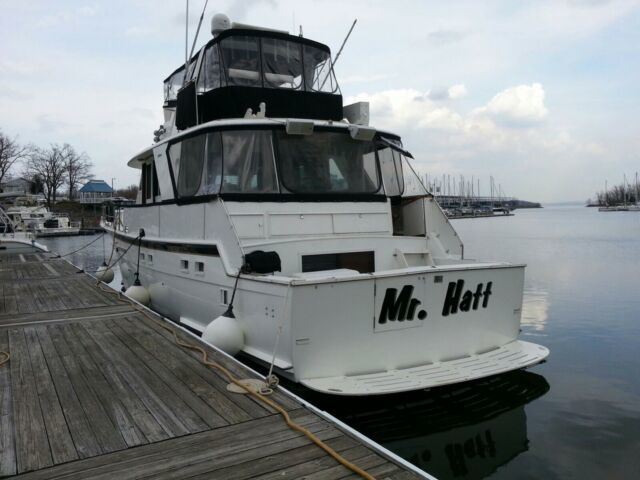 1979 Hatteras Cockpit Motoryacht
